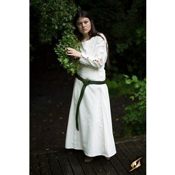 Kleid Morgaine, weiß - Celtic Webmerchant