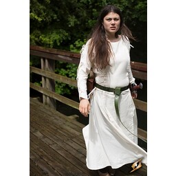 Kleid Morgaine, weiß - Celtic Webmerchant