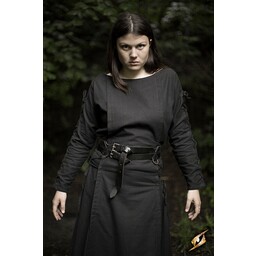 Dress Morgaine, black - Celtic Webmerchant