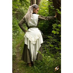 Dress Raven, white - Celtic Webmerchant