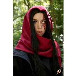 Hood Assassins Creed, dark brown - Celtic Webmerchant