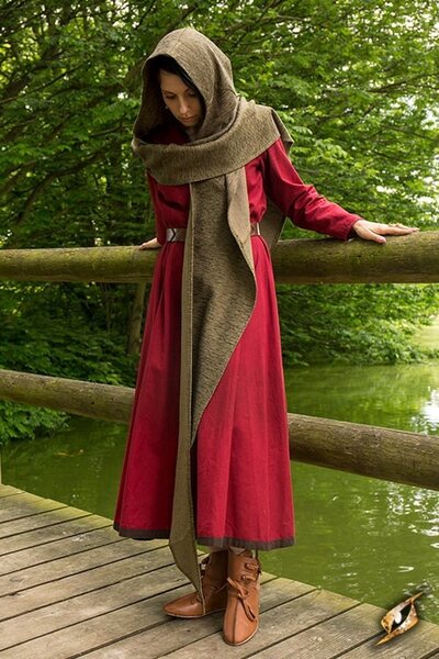 Hood Assassins Creed, grön - Celtic Webmerchant