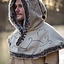 Fur hood Gisla, grey - Celtic Webmerchant