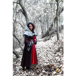 Päls huva Gisla, grå - Celtic Webmerchant