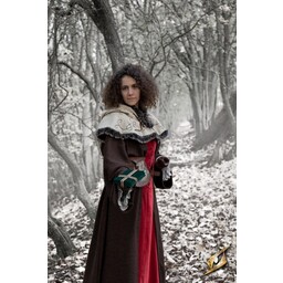 Hotte fourrure Gisla, gris - Celtic Webmerchant