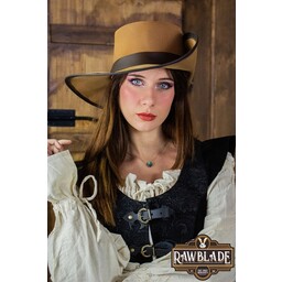 Chapeau corsair, deluxe, marron - Celtic Webmerchant