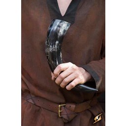 Keltiskt drickshorn 0,5L, mörkt - Celtic Webmerchant