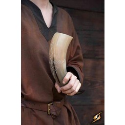 Keltisches Trinkhorn 0,5L, hell - Celtic Webmerchant