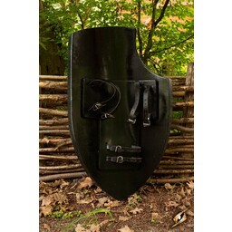 Knight Shield, groen/wit, LARP schild - Celtic Webmerchant