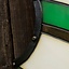 Knight Shield, Green/White, LARP Shield - Celtic Webmerchant