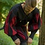 landsknecht camisa, negro / rojo - Celtic Webmerchant