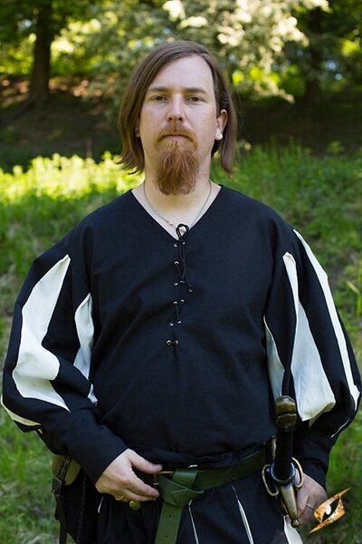 Landsknecht Hemd schwarz - Celtic Webmerchant