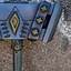 LARP dwarven hammer, 152 cm - Celtic Webmerchant