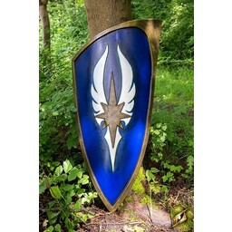 LARP blau Elfen Schild, 120 x 55 cm - Celtic Webmerchant
