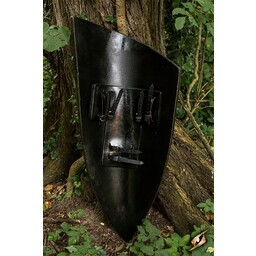 LARP elvenschild rood-wit, 120 x 55 cm - Celtic Webmerchant