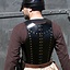 LARP brigandinen, svart - Celtic Webmerchant