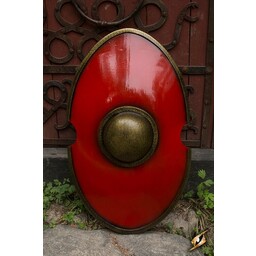 LARP Greek shield red - Celtic Webmerchant