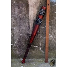 LARP honkbalknuppel prikkeldraad, 80 cm, rood - Celtic Webmerchant