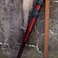 Larp baseball bat pigtråd, 80 cm, rød - Celtic Webmerchant