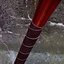 LARP honkbalknuppel prikkeldraad, 80 cm, rood - Celtic Webmerchant