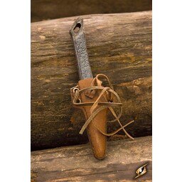 LARP cuchillo degollada con soporte, marrón - Celtic Webmerchant