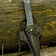 Epic Armoury LARP cuchillo degollada con soporte, negro - Celtic Webmerchant