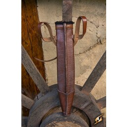 LARP-Dolchscheide, klein, rechts, schwarz - Celtic Webmerchant