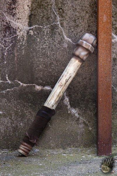LARP tubo di metallo, colore acciaio - Celtic Webmerchant