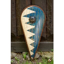 LARP Norman shield blue-white - Celtic Webmerchant