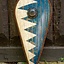 LARP Norman shield blue-white - Celtic Webmerchant