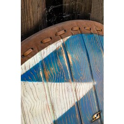 LARP Norman shield blue-white - Celtic Webmerchant