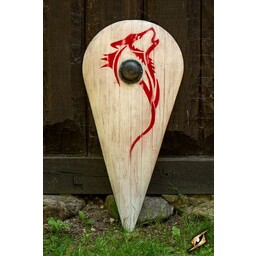 LARP Normannischer Schild Wolf - Celtic Webmerchant