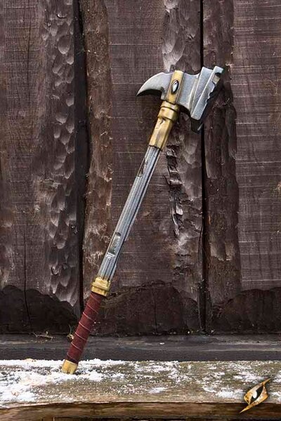 LARP War hammer with precious stone - Celtic Webmerchant
