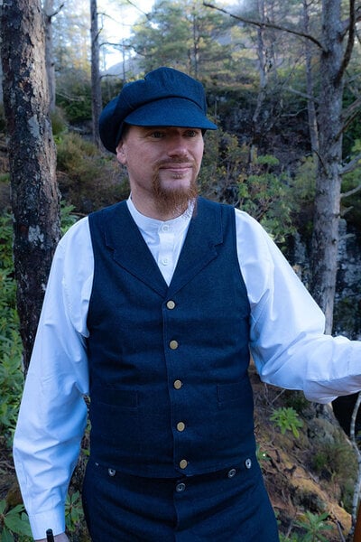 1920 Vest Harold, Blue - Celtic Webmerchant