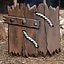 LARP wooden board shield - Celtic Webmerchant