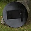 LARP round shield black - Celtic Webmerchant