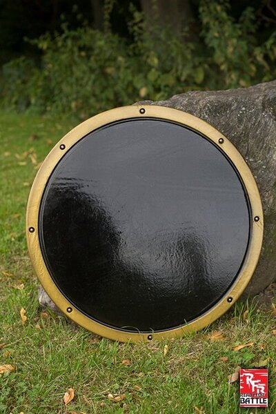 LARP scudo intorno nero - Celtic Webmerchant