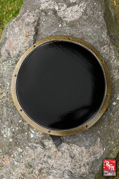 LARP RFB buckler svart - Celtic Webmerchant