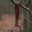 Uchwyt pierścieniowy LARP na pasek, brązowy - Celtic Webmerchant