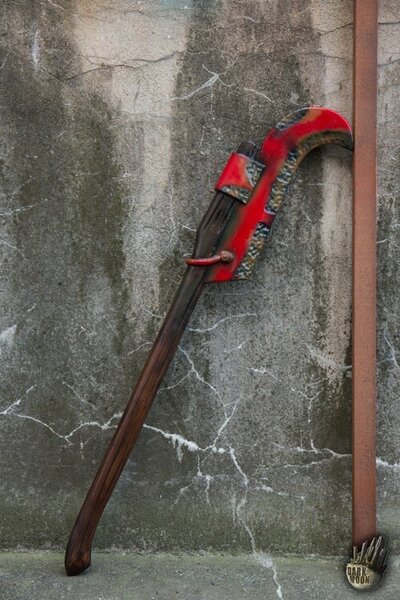 LARP bush hook, red - Celtic Webmerchant