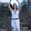 Goddess Dress Athena, vit - Celtic Webmerchant