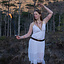 Gudinde Kjole Athena, hvid - Celtic Webmerchant