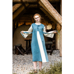 Kleid Belle, hellblau-creme - Celtic Webmerchant