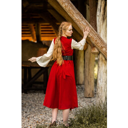 Vestido Belle, rojo-crema - Celtic Webmerchant