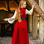 Dress Belle, red-cream - Celtic Webmerchant