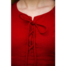 Dress Belle, red-cream - Celtic Webmerchant