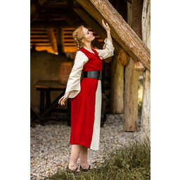 Sukienka Belle, czerwono-kremowa - Celtic Webmerchant