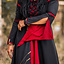 Dress Eleanora red-black - Celtic Webmerchant