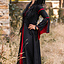 Robe Eleanora, rouge et noir - Celtic Webmerchant