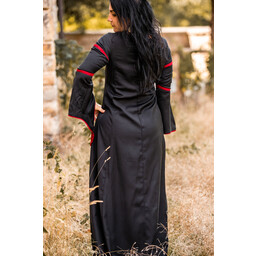 Dress Eleanora red-black - Celtic Webmerchant